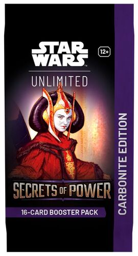 STAR WARS UNLIMITED SECRETOS DEL PODER CARBONITE BOOSTER (INGLÉS)