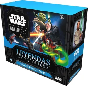 STAR WARS UNLIMITED LEYENDAS DE LA FUERZA CAJA DE PRESENTACIÓN