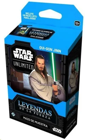 STAR WARS UNLIMITED LEYENDAS DE LA FUERZA MAZO QUI-GON JINN