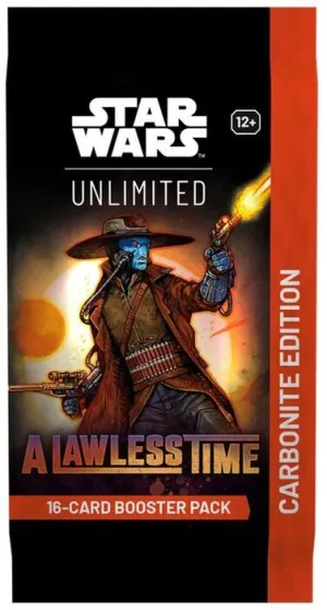 STAR WARS UNLIMITED UNA ÉPOCA SIN LEY CARBONITE BOOSTER (INGLÉS)