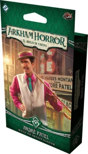 ARKHAM HORROR LCG ANDRÉ PATEL MAZO DE INVESTIGADOR
