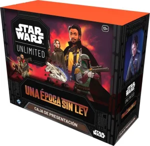 STAR WARS UNLIMITED UNA ÉPOCA SIN LEY CAJA DE PRESENTACIÓN