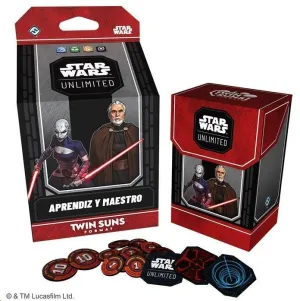 STAR WARS UNLIMITED 2026 TWIN SUNS MAZO APRENDIZ Y MAESTRO