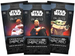 STAR WARS UNLIMITED CENIZAS DEL IMPERIO SOBRE