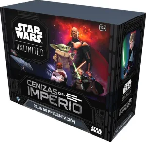 STAR WARS UNLIMITED CENIZAS DEL IMPERIO CAJA DE PRESENTACIÓN