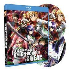 DVD HIGH SCHOOL OF THE DEAD VOL.1 EPISODIOS 1 - 4 COMBO BLU-RAY + DVD      