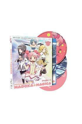 BRD PUELLA MAGI MADOKA MAGICA VOL 1 ED.COLECC.:BD+DVD+LIBRO+OST            