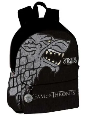 JUEGO DE TRONOS MOCHILA WINTER IS COMING STARK                             