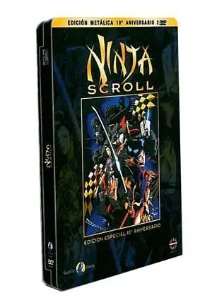 DVD NINJA SCROLL ED. ESPECIAL CAJA METALICA (2 DVD)                        