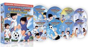 DVD CAMPEONES, OLIVER Y BENJI TEMP 02 PACK (8 DVD)                         