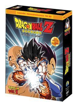 DVD DRAGON BALL Z LA SERIE 1ª TEMP (10 DVD) - SAGA DE LOS SAIYANS          