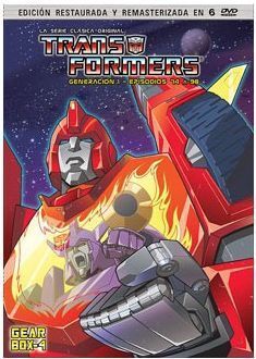 DVD TRANSFORMERS LA SERIE ORIGINAL 4ª TEMP (6 DVD) - GEAR BOX              