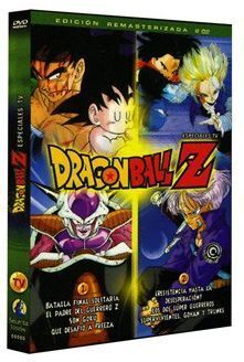 DVD DRAGON BALL Z ESPECIALES TV 1+2: BATALLA FINAL SOLITARIA - RESISTENCIA 