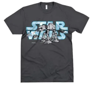 STAR WARS CAMISETA CHICO AT-AT LOGO XL                                     