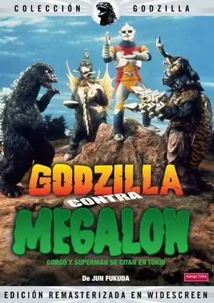 DVD GODZILLA CONTRA MEGALON                                                