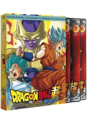 DRAGON BALL SUPER BOX 2 DVD - LA SAGA DE LA RESURRECCION                   