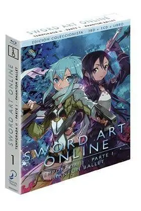 SWORD ART ONLINE: TEMP 2 PARTE 1 (3 BD) ED. COLECCIONISTAS                 