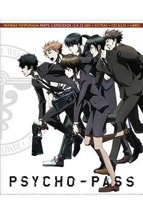 PSYCHO PASS TEMP 1 PARTE 2 (2 BD) ED COLECCIONISTA                         