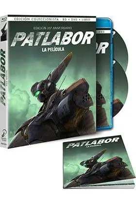 PATLABOR. LA PELICULA (2 BD) (EDICION REMASTERIZADA 25 ANIVERSARIO)        