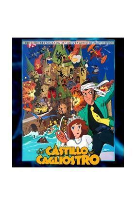 EL CASTILLO DE CAGLIOSTRO (BD COMBO)                                       