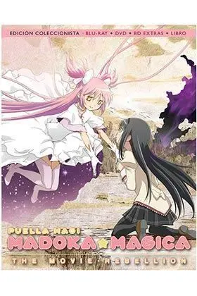 MADOKA MAGICA THE MOVIE REBELLION BD COLECCIONISTA                         
