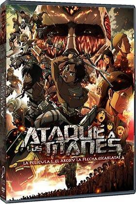 ATAQUE A LOS TITANES. DVD LA PELICULA 1: EL ARCO Y LA FLECHA ESCARLATA     