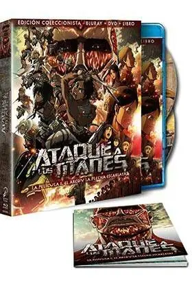 ATAQUE A LOS TITANES. BD COMBO LA PELICULA 1: EL ARCO Y LA FLECHA ESCARLATA