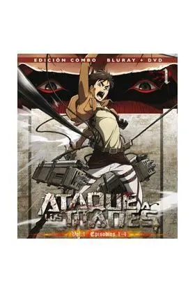ATAQUE A LOS TITANES VOL.1 COMBO BD+DVD                                    