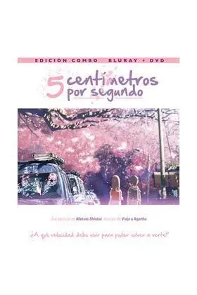 5 CENTIMETROS POR SEGUNDO COMBO BD+DVD                                     