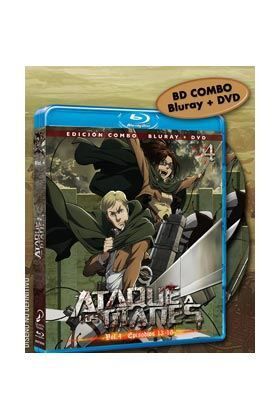 ATAQUE A LOS TITANES VOL.4 COMBO BD+DVD                                    