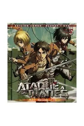 ATAQUE A LOS TITANES VOL.5 COMBO BD+DVD                                    