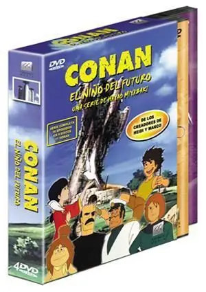 DVD CONAN EL NIÑO DEL FUTURO SERIE COMPLETA (4 DVD)                        
