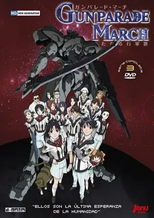 DVD GUNPARADE MARCH DIGIPACK SERIE COMPLETA                                