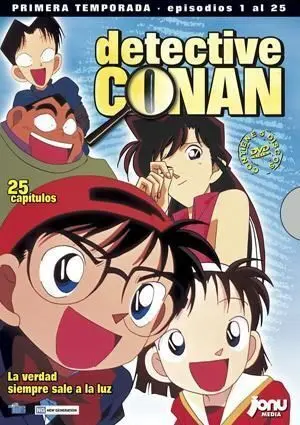 DVD DETECTIVE CONAN DELUXE DIGIPACK 1ª TEMP (5 DVD)                        