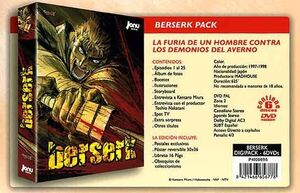 DVD BERSERK DIGIPAK STIGMATA EDITION (6 DVD)                               