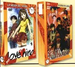 DVD PACK ANIME LOVE HINA VOL.1 + YU YU HAKUSHO VOL.1 (2 DVD)               