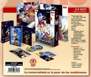 DVD 3X3 OJOS COFRE ED. LIMITADA (3 DVD)                                    