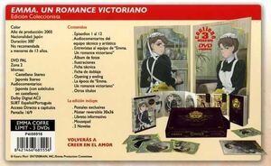 DVD EMMA, UN ROMANCE VICTORIANO ED. COLECCIONISTA (3 DVD)                  