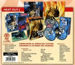 DVD HEAT GUY J - BOX ED. LIMITADA (6 DVD)                                  