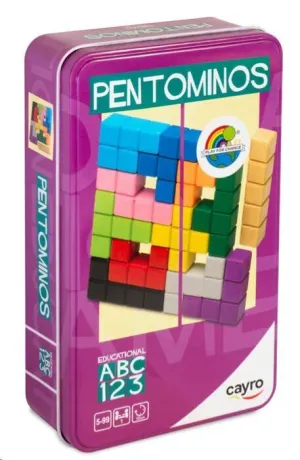 PENTOMINOS METAL BOX