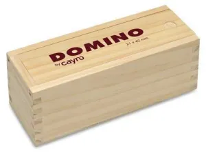 DOMINO METRACRILATO EN CAJA DE MADERA                                      