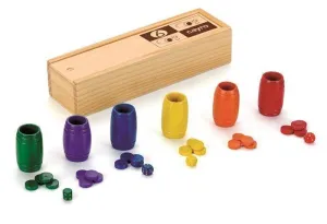 FICHA PARCHIS OCA 6 JUGADORES MADERA