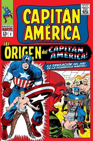 BIBLIOTECA MARVEL CAPITAN AMERICA 2X1 #001 Y #002