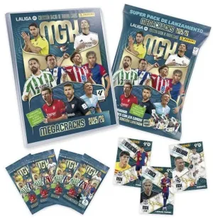 MEGACRAKS 2025-2026 CROMOS MEGAPACK (ARCHIVADOR + 4 SOBRES + 3 CARTAS EDICION LIMITADA )