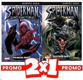MARVEL SAGA SPIDERMAN UNLIMITED 2X1 (#01 Y #02)