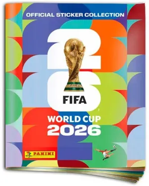 FIFA WORLD CUP 2026 OFFICIAL STICKER COLLECTION STARTER PACK ( ÁLBUM + 4 SOBRES )
