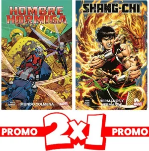 HOMBRE HORMIGA. MUNDO COLMENA + SHANG-CHI #01 2X1