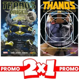 THANOS EL CONFLICTO DEL INFINITO + THANOS: ORÍGENES 2X1