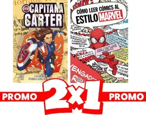 CAPITANA MARVEL: LA MUJER FUERA DEL TIEMPO + CÓMO LEER CÓMIC AL ESTILO MARVEL