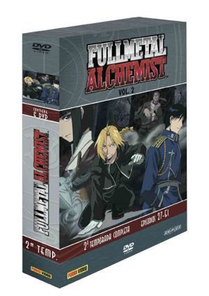 DVD FULLMETAL ALCHEMIST PACK VOL.2 (6 DVD)                                 